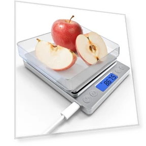 Цифровые кухонные весы с перезаряжаемым аккумулятором — Весы для контроля веса, OGWAI