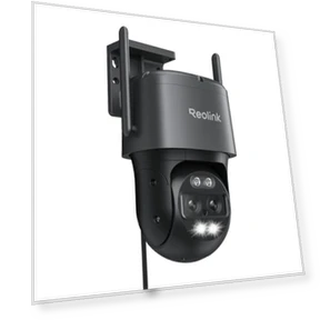 Наружная камера безопасности с 4K разрешением, двойным объективом, автоматическим слежением и цветным ночным видением — Купольные камеры, Reolink