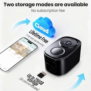 Усиленная беспроводная уличная камера безопасности с 2K UHD — Камеры видеонаблюдения, realhide