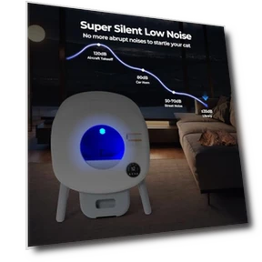 Самоочищающийся лоток для кошек — Контейнеры для отходов, Fsitego