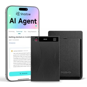 AI-диктофон с транскрипцией и суммаризацией, Mobvoi
