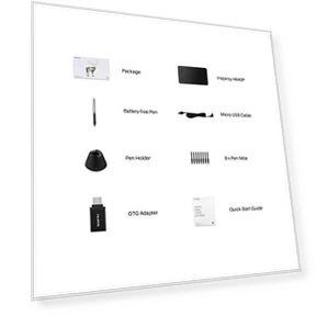 Планшет для рисования с пером без батареи — Стилусы, Huion