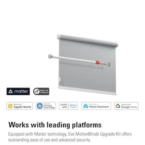 Комплект для модернизации рулонных штор с автоматическим открытием и закрытием, EVE