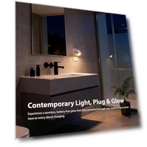 Ночной светильник с датчиком движения и поворотной головкой — Ночники, WhilsTec