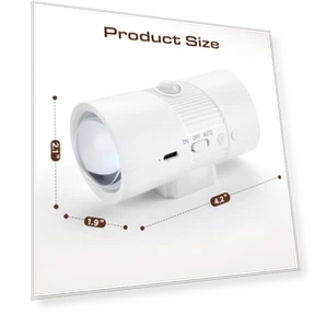 Ночник с датчиком движения и регулируемой яркостью — Ночники, XXMANX