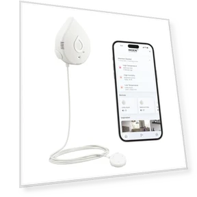 Умный детектор утечек воды — Детекторы и сигнализации утечки воды, Moen