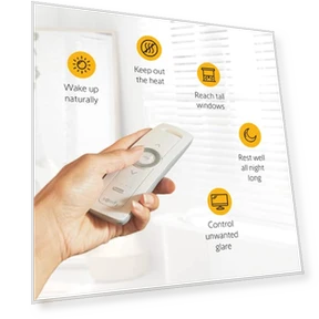 Моторный комплект для автоматизации жалюзи — Сотовые шторы, Somfy