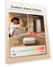 Умный детектор утечки воды с улучшенной дальностью действия — Детекторы и сигнализации утечки воды, GoveeLife