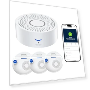 Датчик утечки воды с Wi-Fi — Детекторы и сигнализации утечки воды, Nuleto