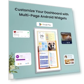 Цифровой календарь с двойным режимом, сенсорным экраном и синхронизацией календарей — Календари, Apolosign