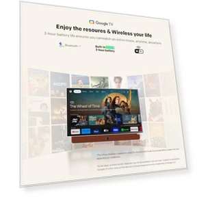 Портативный смарт-телевизор с аккумулятором — Телевидение, Skyworth