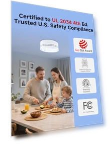 Умный детектор угарного газа — Детекторы угарного газа, HEIMAN