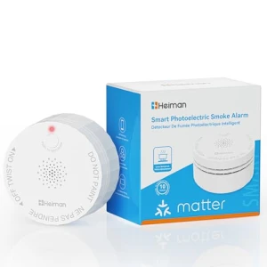 Детектор дыма с поддержкой Matter, HEIMAN