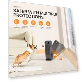 Портативный электрический обогреватель с термостатом — Обогреватели, MORENTO