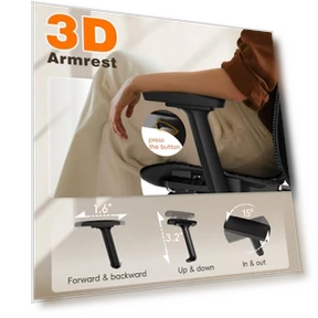 Эргономичное офисное кресло с подставкой для ног — Офисные кресла, GABRYLLY