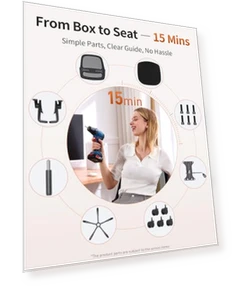 Эргономичное офисное кресло с сетчатой спинкой — Офисные кресла, LukkDys