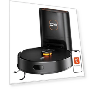 Робот-пылесос с функцией влажной уборки — Роботы-пылесосы, ZCWA