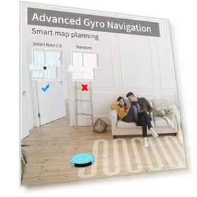 Робот-пылесос для дома, тонкий, с функцией мытья полов — Роботы-пылесосы, TECBOT