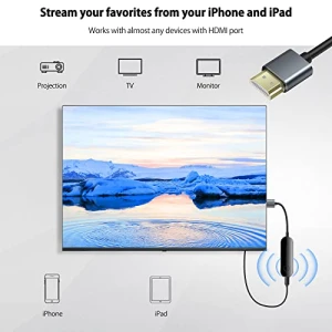 Беспроводной HDMI-адаптер для iOS, lulaven