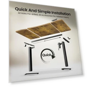 Электрический стол для работы стоя — Офисная, Veken