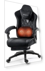 Игровое кресло с подогревом и массажем — Геймерские кресла, Dowinx