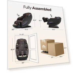 Массажное кресло с 4D технологией — Профессиональное массажное оборудование, Armali