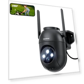 Наружная проводная камера безопасности — Купольные камеры, TOAIOHO