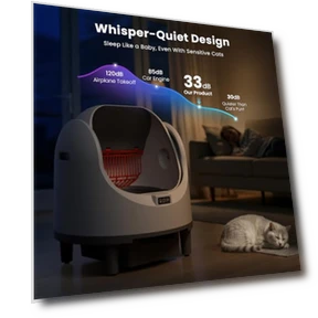 Самоочищающийся лоток для кошек — Контейнеры для отходов, Bashaw