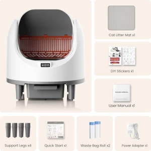 Самоочищающийся лоток для кошек — Автоматические лотки для кошек, Bashaw