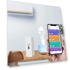 WiFi термометр-гигрометр с уведомлениями в приложении — Комнатные термометры, PHOVOLT