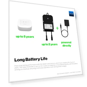 Стартовый набор для автоматического обнаружения и перекрытия утечек воды — Детекторы и сигнализации утечки воды, YoLink