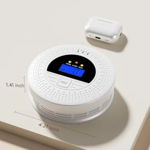 Детектор дыма и угарного газа 2-в-1 с Wi-Fi, ABORNI