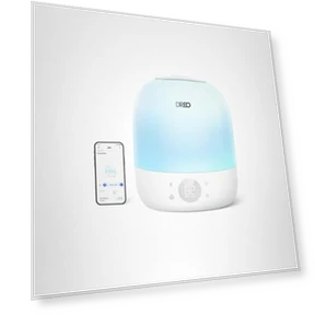 Ультразвуковой увлажнитель воздуха с RGB-подсветкой и функцией сна — Увлажнители воздуха, Dreo