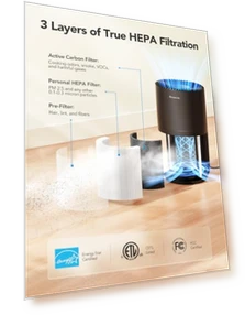 Мини-очиститель воздуха для спальни — Угольные очистители, GoveeLife