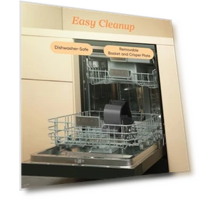 Мини-фритюрница с функцией разогрева — Фритюрницы с горячим воздухом, Cosori