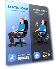 Массажное офисное кресло с подставкой для ног, эргономичное компьютерное кресло для игр и работы — Офисные кресла, CHAIRKER