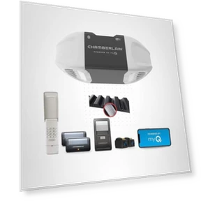 Тихий Wi-Fi открыватель гаражных ворот с беспроводной клавиатурой — Брелоки и клавиатуры, CHAMBERLAIN