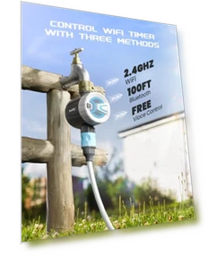 Таймер полива для шланга с Wi-Fi — Таймеры для шлангов, RainPoint
