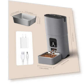 Автоматическая кормушка для кошек с Wi-Fi — Автоматические кормушки, PAPIFEED