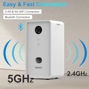 Камера для питомцев с раздатчиком лакомств, Iseebiz