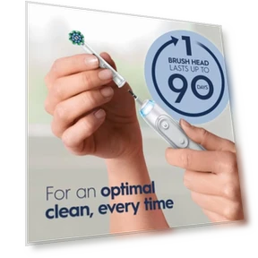 Электрическая зубная щетка с зарядным устройством и дорожным футляром — Сменные насадки для зубных щеток, Oral-B