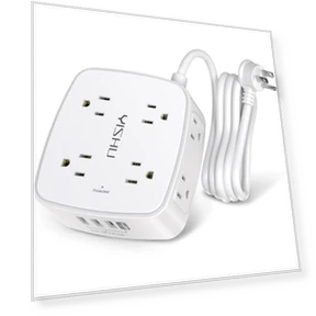 Сетевой фильтр с удлинителем и USB-портами — Сетевые фильтры и удлинители, YISHU