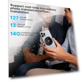 Голосовой диктофон с ИИ, транскрипцией и переводом — Переводчики иностранных языков, Papanoo