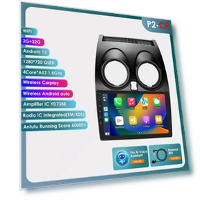 Восьмиядерный 2 DIN 9-дюймовый автомобильный мультимедийный плеер с GPS-навигацией — Автомобильные навигаторы, Hizpo