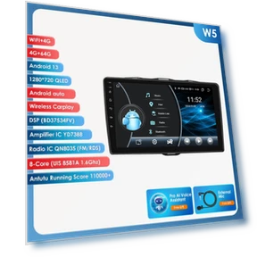 9-дюймовый интеллектуальный автомобильный плеер с искусственным интеллектом — Автомобильные навигаторы, OSSURET