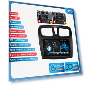 Автомобильное радио с CarPlay и Android 13 — Автомобильные навигаторы, Hizpo