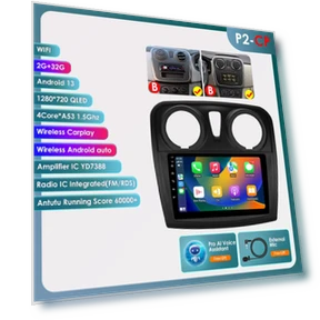 Автомобильное радио с Android 13 и CarPlay — Автомобильные навигаторы, Hizpo