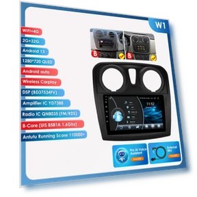 Автомобильное радио с CarPlay и Android 13 — Автомобильные навигаторы, Hizpo