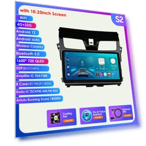 Автомобильный радиоприемник с Android, CarPlay, 4G-LTE, GPS-навигацией и интеллектуальным экраном — Автомобильные навигаторы, Hizpo