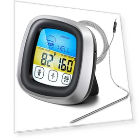 Цифровой кухонный термометр с сенсорным экраном — Мгновенные, Mellow Home